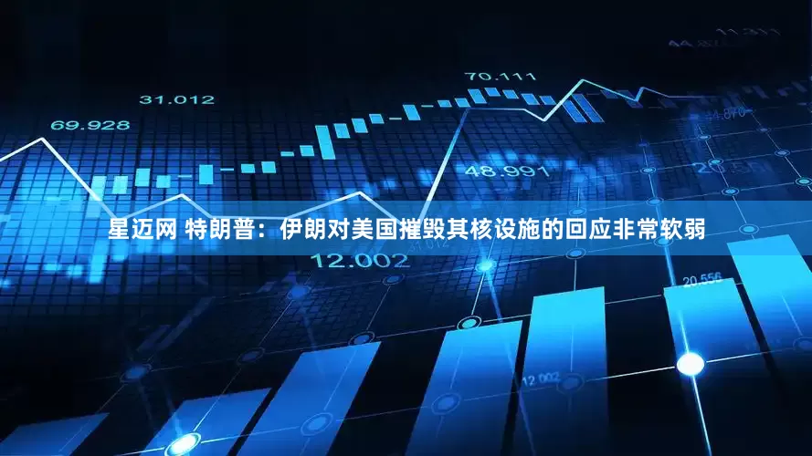 星迈网 特朗普：伊朗对美国摧毁其核设施的回应非常软弱