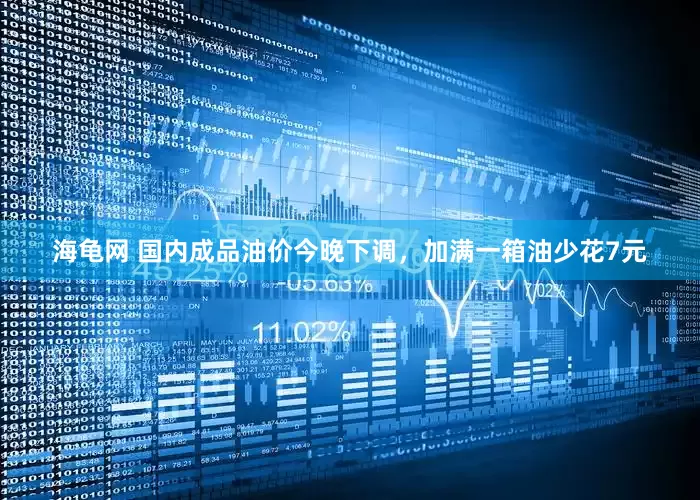 海龟网 国内成品油价今晚下调，加满一箱油少花7元