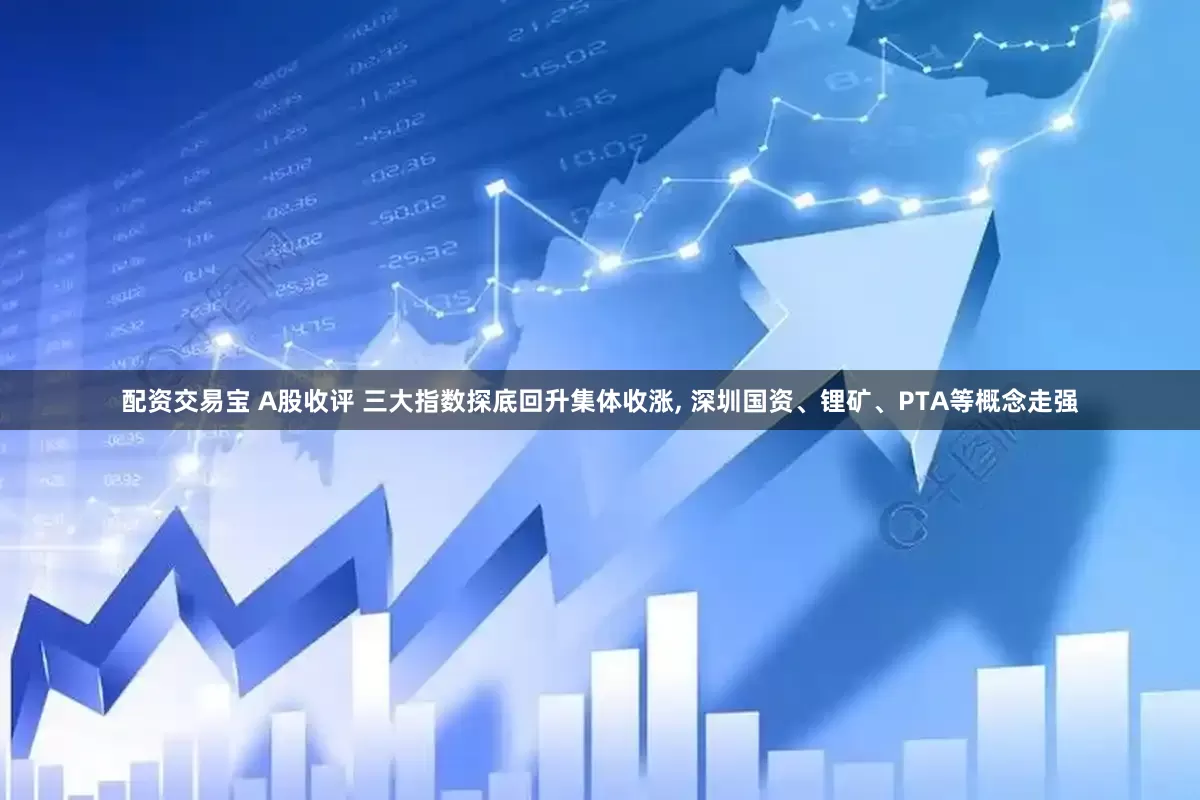 配资交易宝 A股收评 三大指数探底回升集体收涨, 深圳国资、锂矿、PTA等概念走强